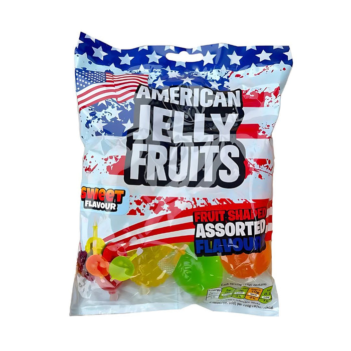 American Jelly Fruits Sour 280g - (USA Import)