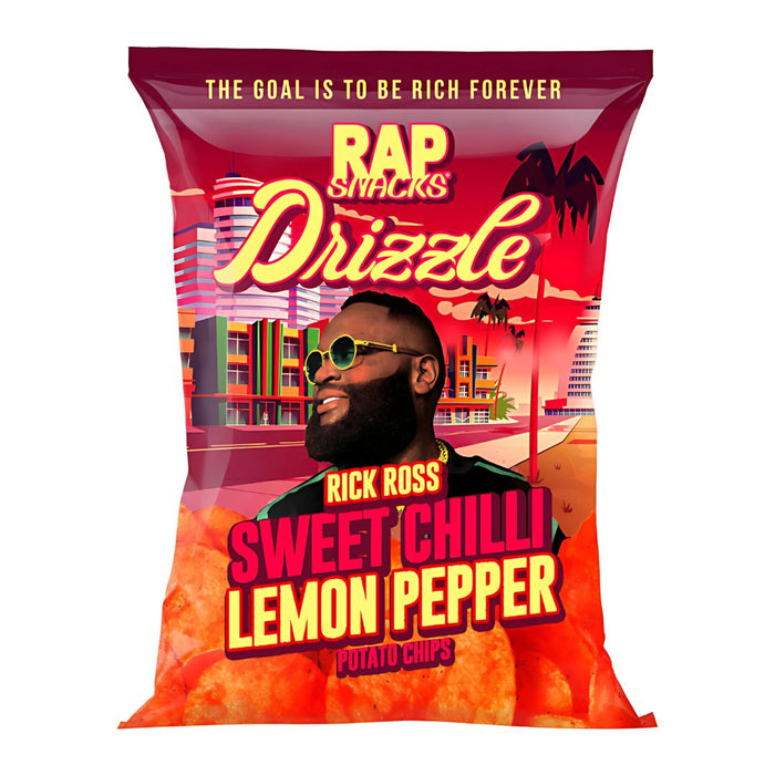 Rap Snacks Rick Ross Sweet Chili Lemon Pepper 2.5oz (71g) (USA IMPORT)