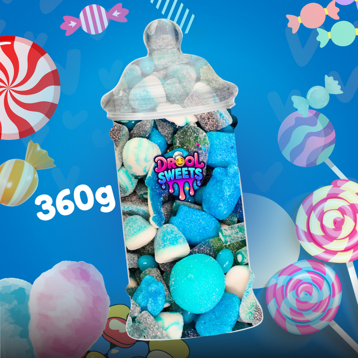Drool Sweets Blue Jar – 360g of Premium Blue Pick ’n’ Mix Treats!