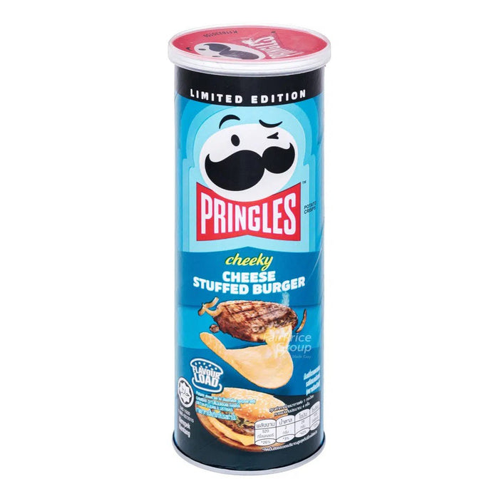 Pringles cheese burger chips