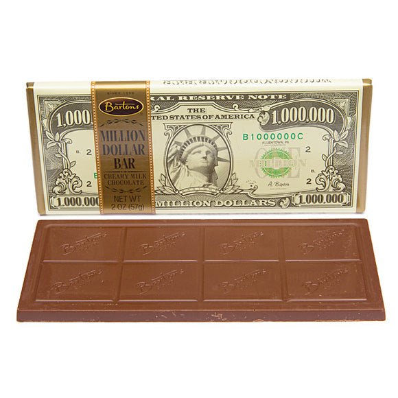 Million Dollar Milk Chocolate Bar