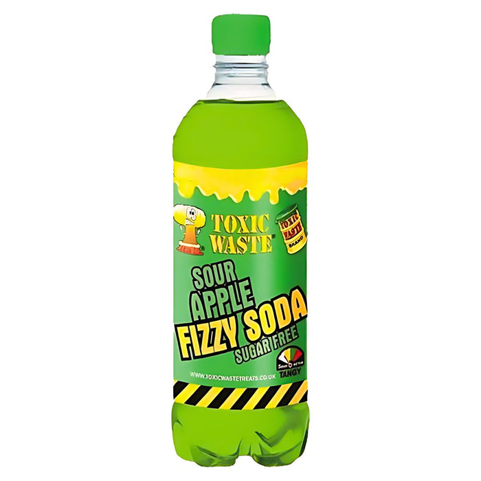 Toxic Waste Sour Apple Fizzy Soda 500ml