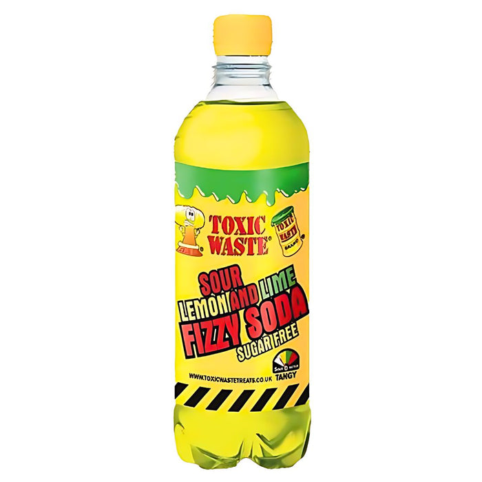 Toxic Waste Sour Lemon & Lime Fizzy Soda 500ml