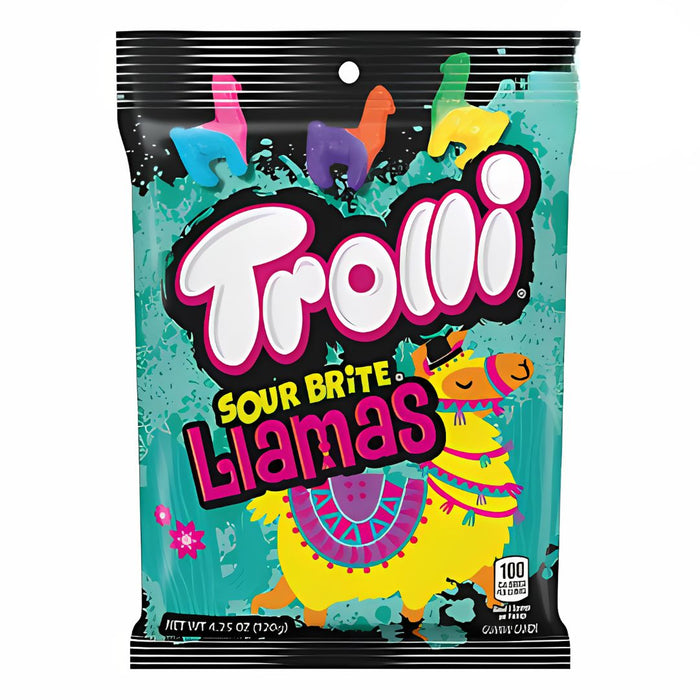 Trolli Sour Brite Tropical Lamas 125g (USA Import)