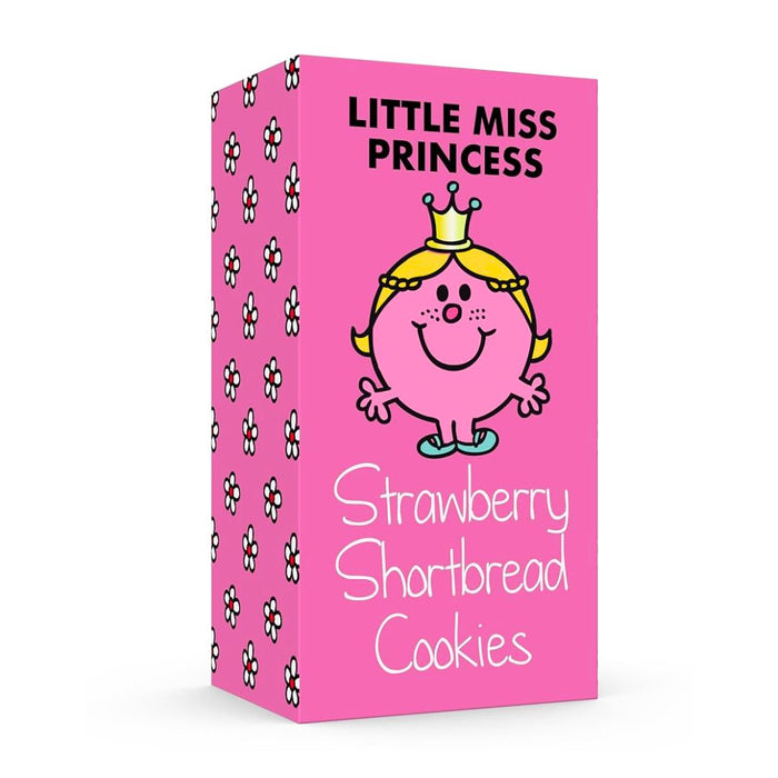 Little Miss Princess Strawberry Shortbread Cookies 150g