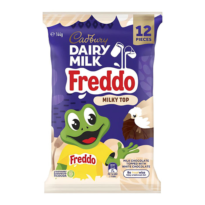 Cadbury Dairy Milk Freddo Milky Top 144g (Australian Import)