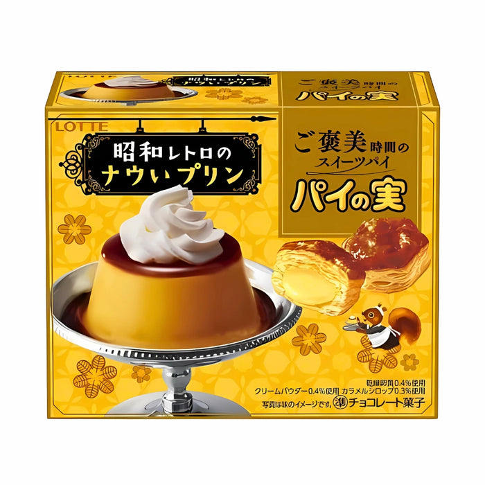 Lotte Pai no Mi Pastries - Showa Retro Pudding 69g (JAPAN IMPORT)