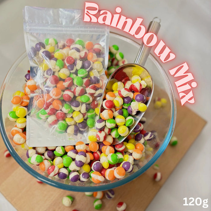 Freeze Dried Candy Bundle (1 x Rainbow Mix 120g, 1 x Original Mix 120g)