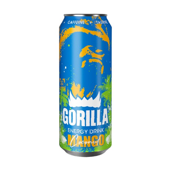 Gorilla Mango energy drink