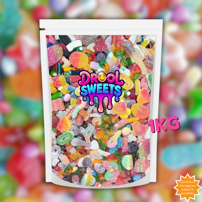 Drool Sweets – Pick ’n’ Mix (Available Sizes: 500g, 1kg & 1.5kg Jar)