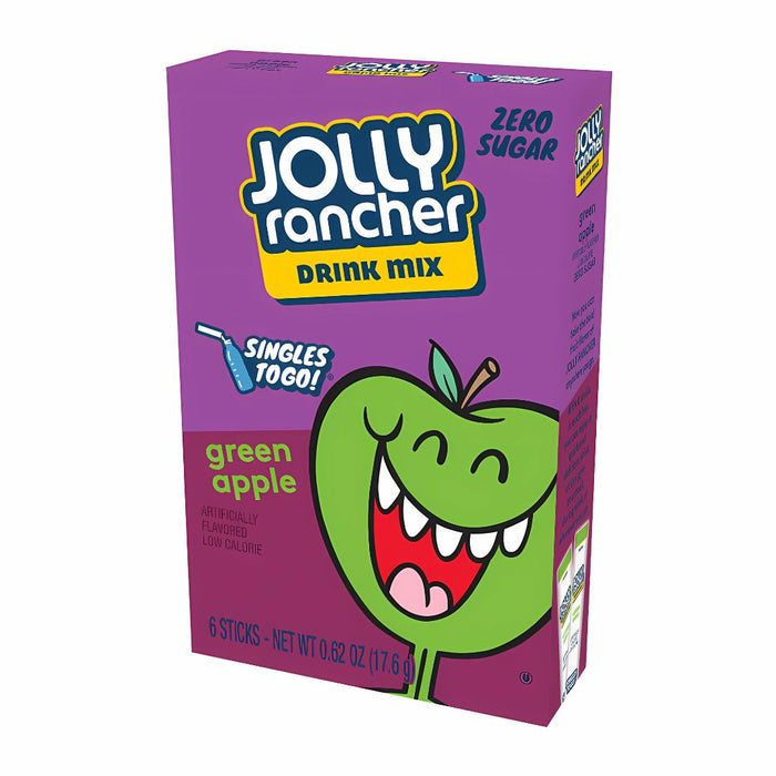 Jolly Rancher Singles to Go 6 pack - Green Apple (USA IMPORT)