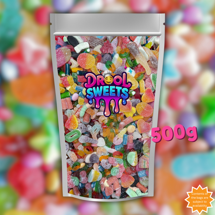 Drool Sweets – Pick ’n’ Mix (Available Sizes: 500g, 1kg & 1.5kg Jar)