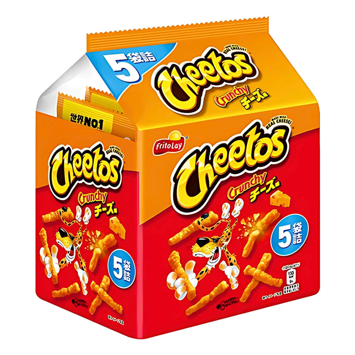 Frito Lay Cheetos Cheese Flavor 5 Packs 120g (JAPAN IMPORT)