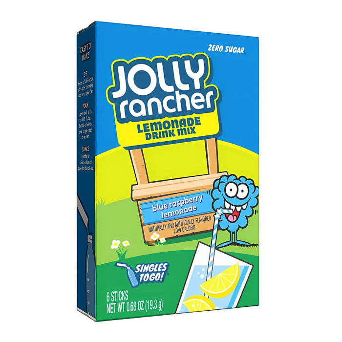 Jolly Rancher Singles to Go 6 pack - Blue Raspberry Lemonade (USA Import)