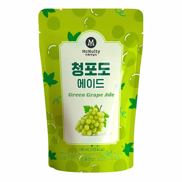 Café Mcnulty Green grape Ade 190ml (JAPAN IMPORT)