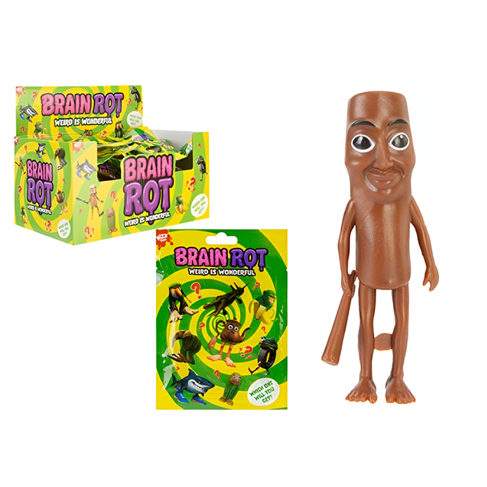 Brainrot Weird Is Wonderful Mini Figures (8 cm) – Surprise Bag or Box Collectible Toy (1 Figure Per Pack)