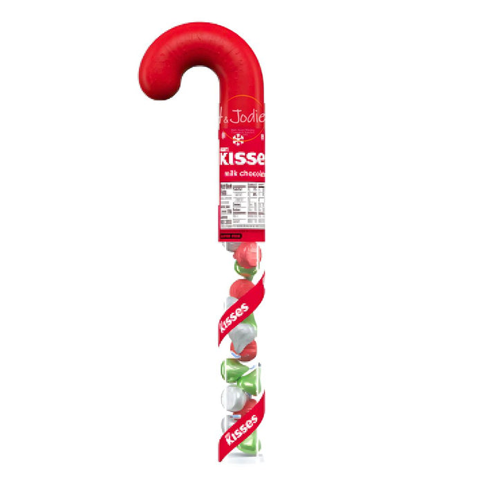 Hersheys Kisses Milk Chocolate Candy Cane 63g