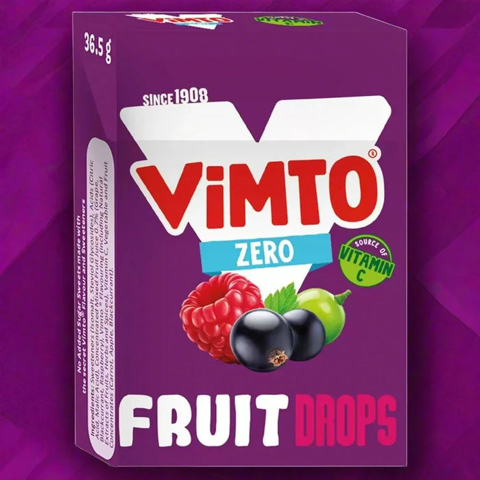 BBD: 11/24 Vimto Zero Fruit Drops 36.5g