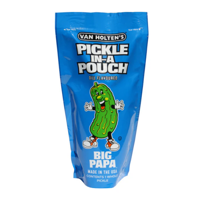 Van Holten's Big Papa Pickle In A Pouch Pack 360g