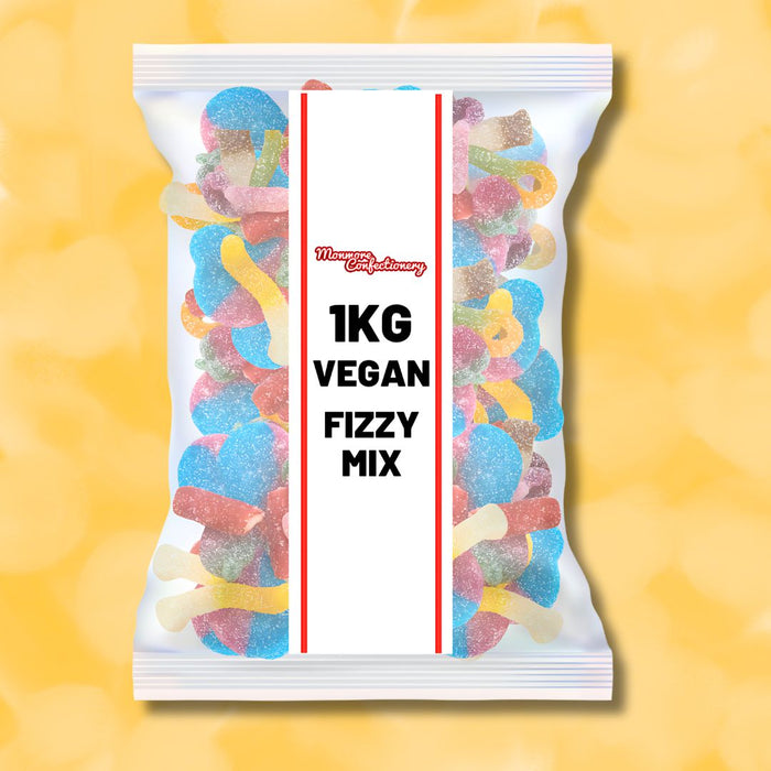 1KG Vegan Fizzy Sweets Mix