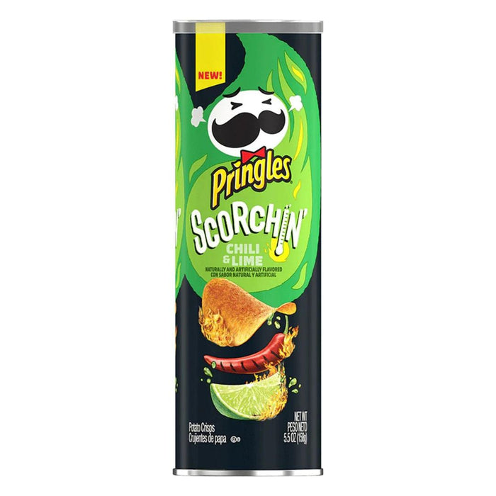 Pringles Scorchin Chili & Lime