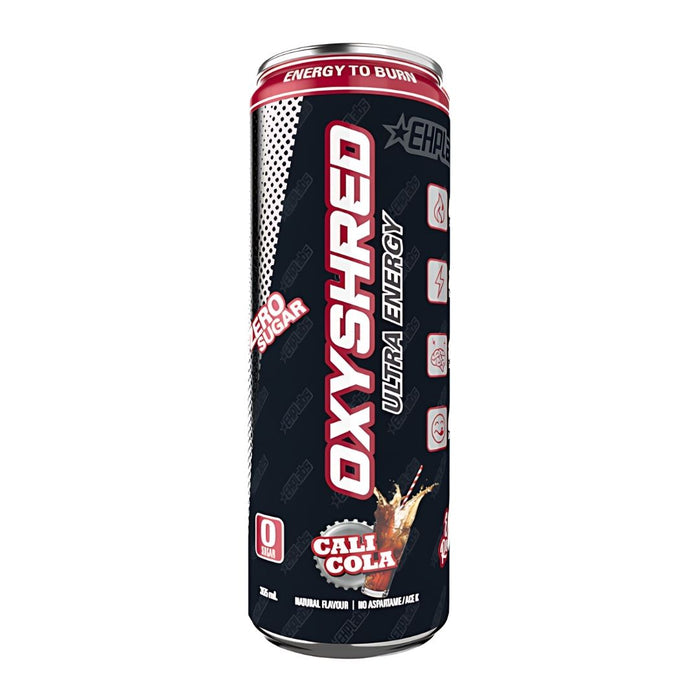 OxyShred Ultra Energy Drink Zero Sugar - Cali Cola Flavour 355ml