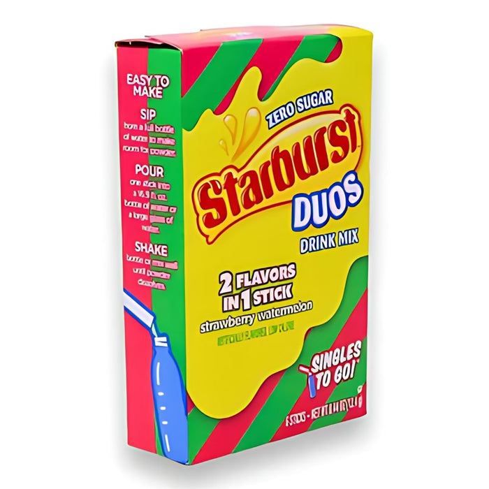 Starburst Duos Strawberry Watermelon single to go pack (USA Import)