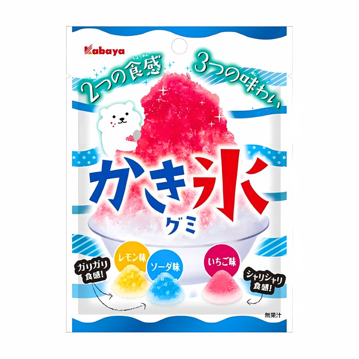 Kabaya Foods Shaved Ice Gummy 55g (JAPAN IMPORT)