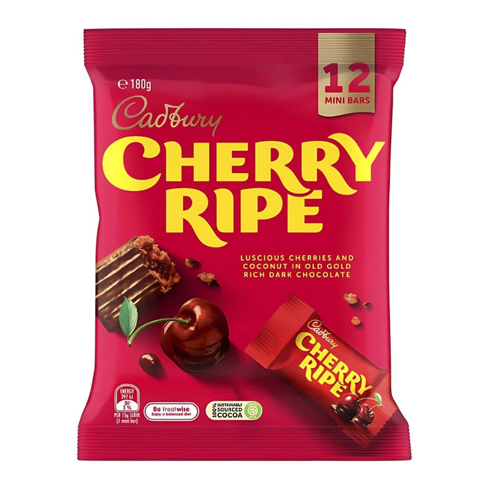 Cadbury Cherry Ripe 12-Pack 180g (Australia Import)