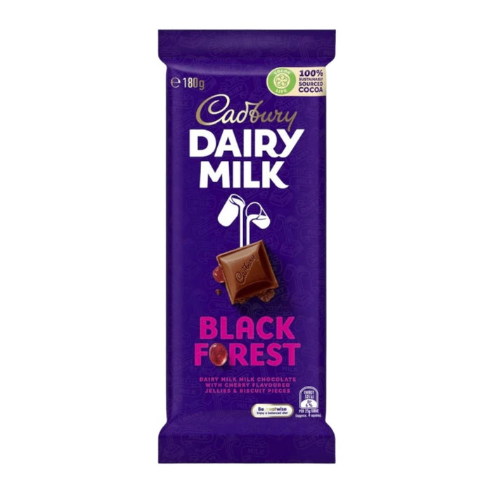 Cadbury Dairy Milk Black Forest 180g