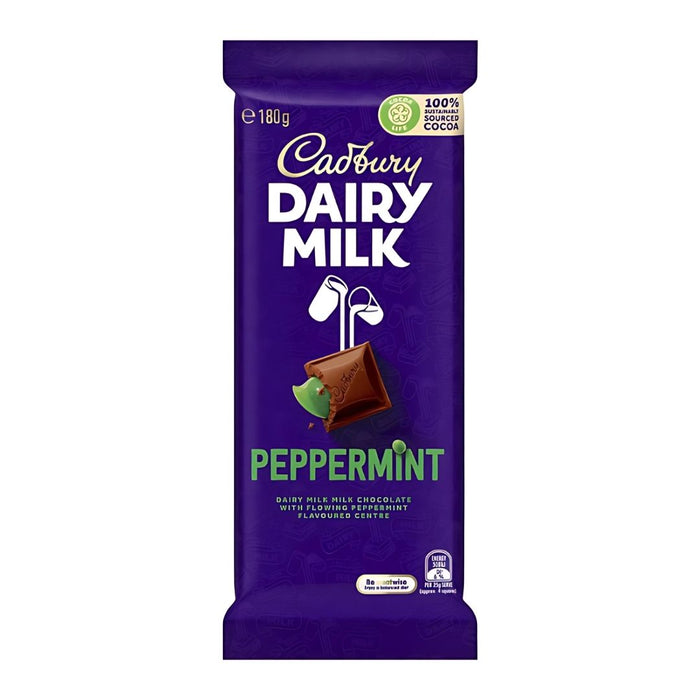 Cadbury Dairy Milk Peppermint 180g