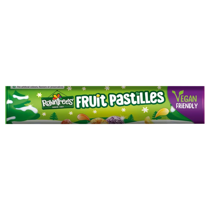 Rowntree's Fruit Pastilles Vegan Friendly Sweets Giant Tube 115g