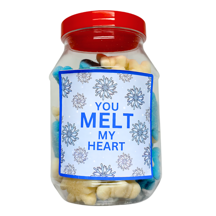 Christmas Gift Jar - "You Melt My Heart" - 350g