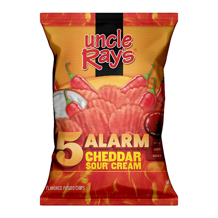 Uncle Ray's 5 Alarm Cheddar & Sour Cream 3oz (85g) (USA IMPORT)