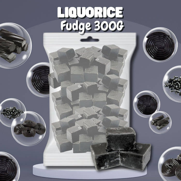 Liquorice Fudge 300g