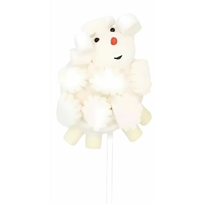 Candy Realms Lucy Lamb Vanilla Flavour Marshmallow Lollipop (1 Lolly x 35g)