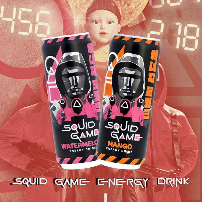 Squid Game Energy Drink 330ml (Watermelon or Mango)