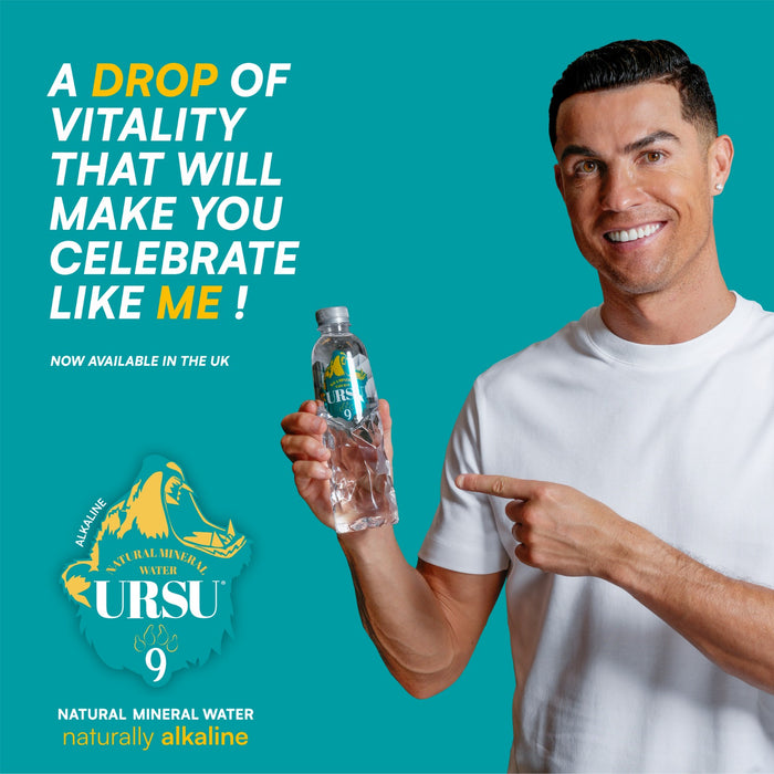 Ronaldo Water Ursu Alkaline Natural Mineral Water 500ml