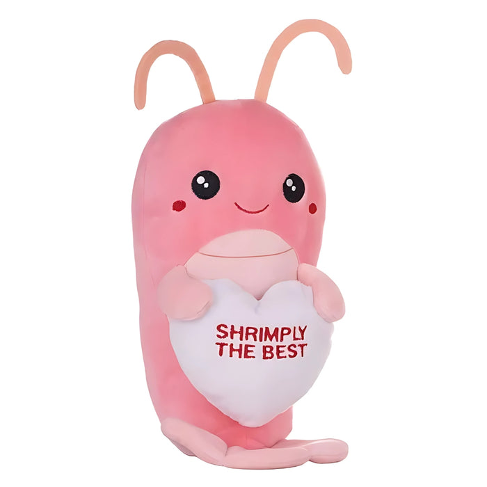 Shrimply The Best Valentines Teddy 24cm