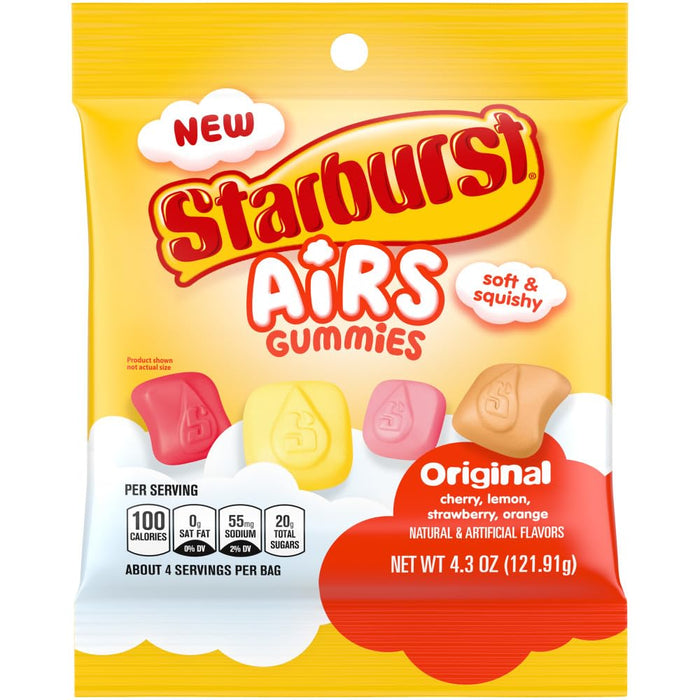 Starburst Airs Gummies Original USA - 4.3oz