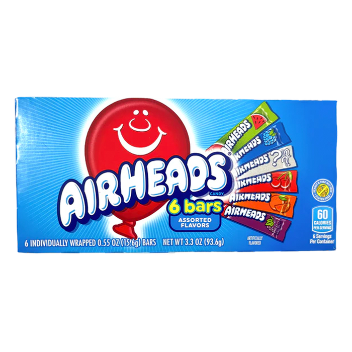 Air Heads - 6 Bars Selection Box (94g)