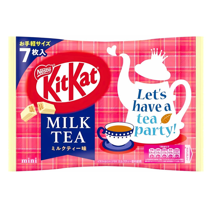 Nestle Kitkat mini milk tea flavour 7 mini pieces 82g (JAPAN IMPORT)