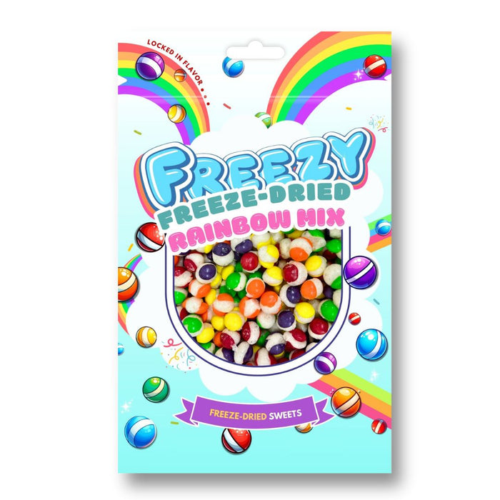 Freeze Dried Candy Bundle (1 of each | 1 x Rainbow Mix, 1 x Original Mix, 1 x Sour Mix, 1 x Halal Mix 120g)