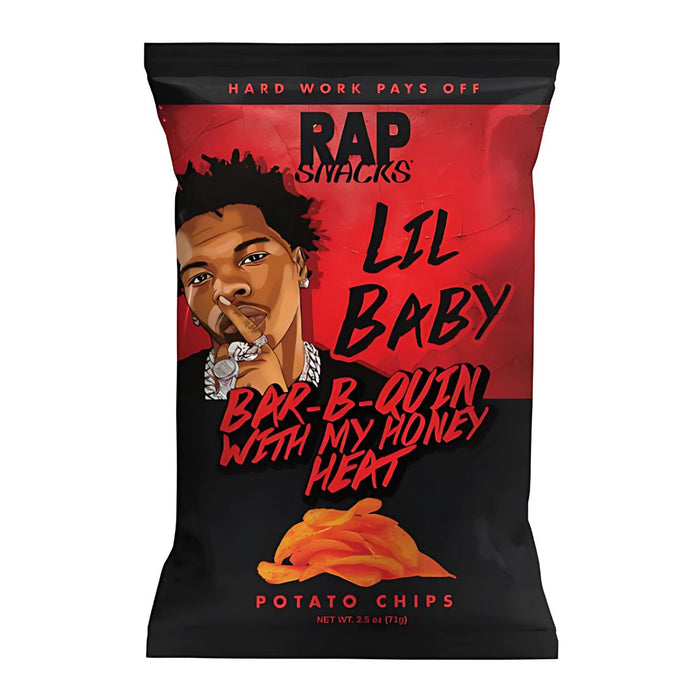 Rap Snacks Lil Baby Bar-B-Quin with my Honey Heat (71g)