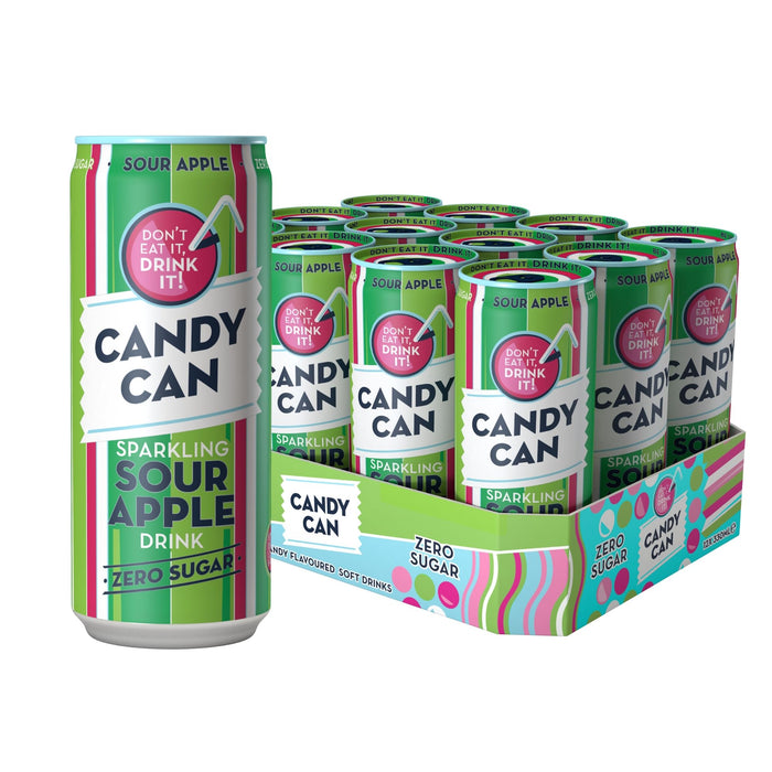 Candy Can Sour Apple 330ml