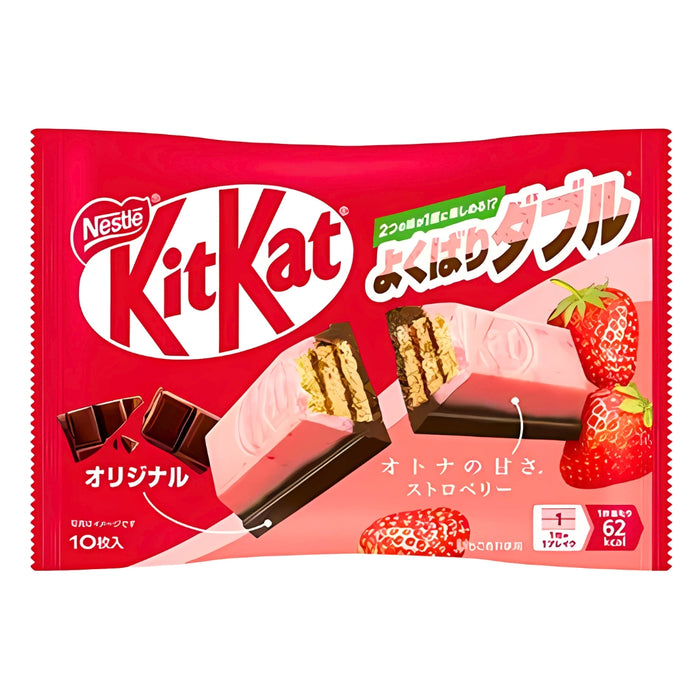 Nestle KitKat Strawberry & Original 10 mini pieces 116g (JAPAN IMPORT)