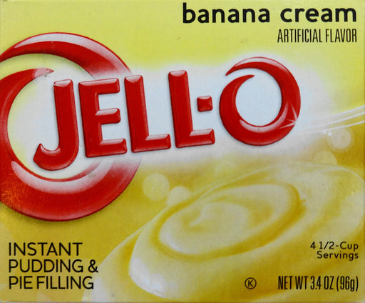 Jell-o banana cream pudding