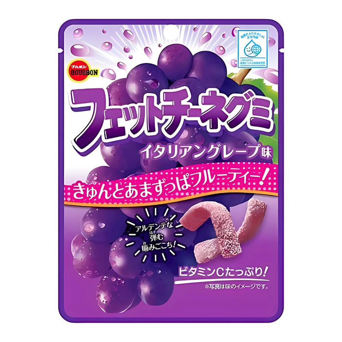 Bourbon Fettuccine Italian Grape Flavour Gummy 50g (JAPAN IMPORT)