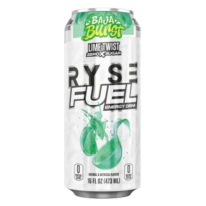 RYSE FUEL x Baja Burst Twisted Lime Energy Drink 473ml