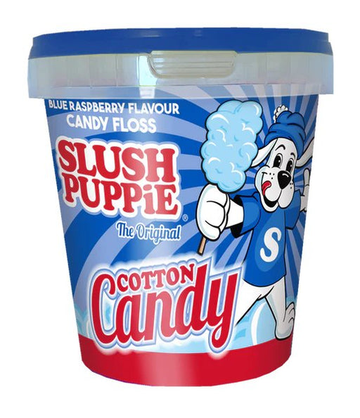 slush puppie blue raspberry candy floss